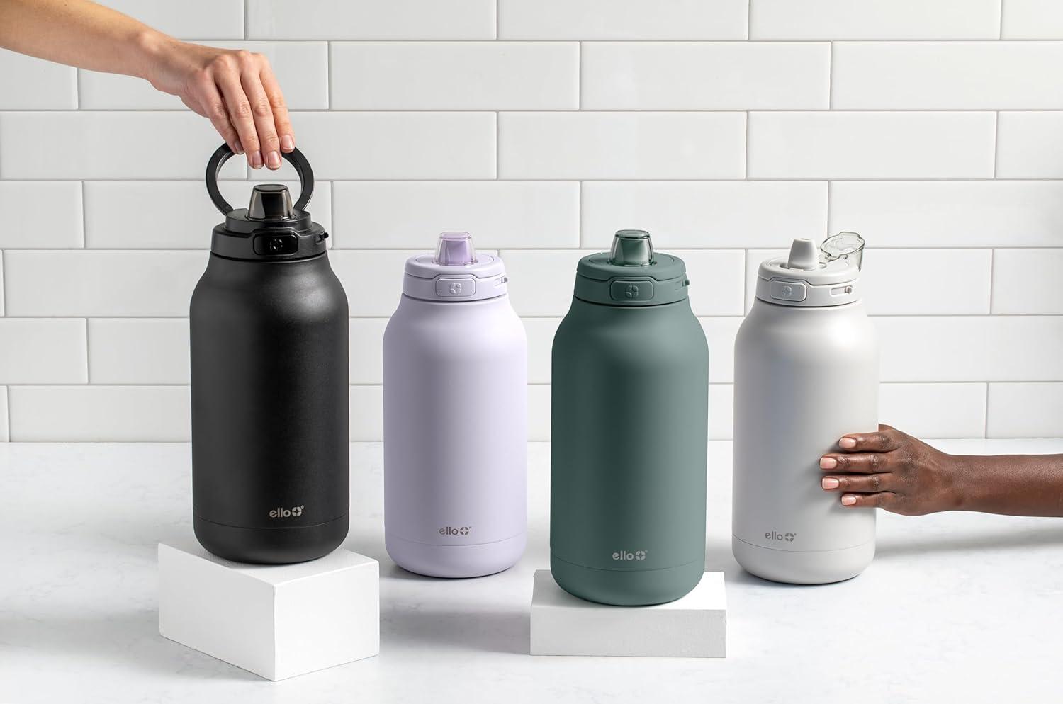 imageEllo Hydra 64oz Half Gallon Vacuum Insulated Stainless Steel Jug with LockingCeleste