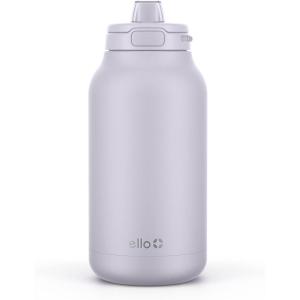 Ello Hydra 64oz Half Gallon Vacuum Insulated Stainless Steel Jug with Locking(Celeste)