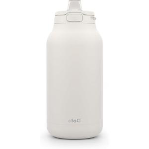 Ello Hydra 64oz Half Gallon Vacuum Insulated Stainless Steel Jug with Locking(Cream)