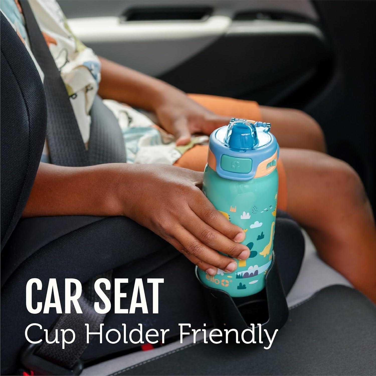imageEllo Kids Pop ampamp Fill 12oz Toddler Water Bottle with Quick Fill Lid DoubleWall Vacuum Insulated Stainless Steel Leak Proof BPA Free Sip ampamp Chug For School Lunchboxes To the RescueTo the Rescue
