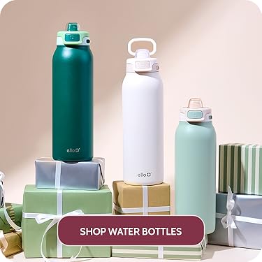 Ello Pop｜Quick Fill Insulated Water Bottles Leakproof for Daily & School Use