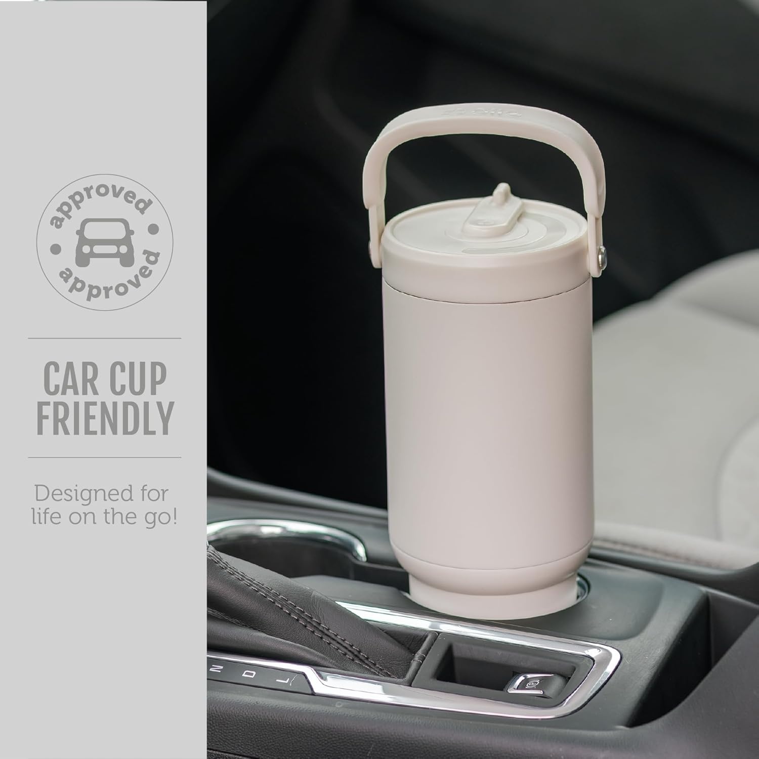image:imageEllo Oasis Go 26oz Tumbler with Top Handle and Retracting Straw Reusable Insulated Stainless Steel Cup 100 Leakproof Water Bottle 24 Hours Cold Cup Holder Friendly For Travel OrchidOne In a Melon